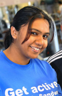 Vina Fatania, Physical Activity Development Officer